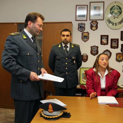 CONCUSSIONE GUARDIA DI FINANZA