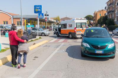 INCIDENTE INVESTIMENTO VIA PORTA CATENA FERRARA