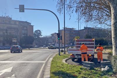 PHOTORED SEMAFORO VIALE PO FERRARA