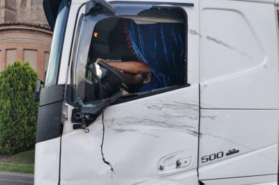 INCIDENTE SCONTRO CAMION ARGENTA