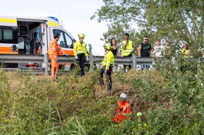 INCIDENTE MORTALE MOTO PORTO GARIBALDI