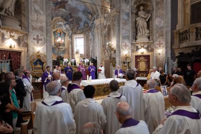FUNERALE DON RAFFAELE BENINI VIGARANO PIEVE