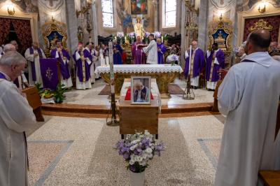 FUNERALE DON RAFFAELE BENINI VIGARANO PIEVE