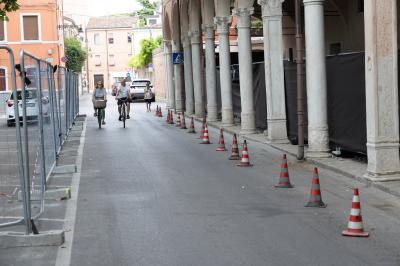 PIAZZA ARIOSTEA DOPO IL FERRARA SUMMER FESTIVAL