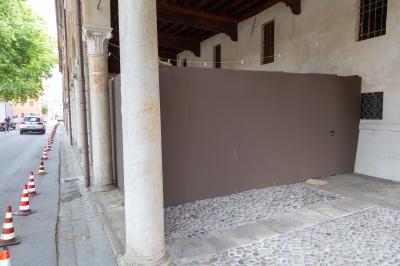 PIAZZA ARIOSTEA DOPO IL FERRARA SUMMER FESTIVAL