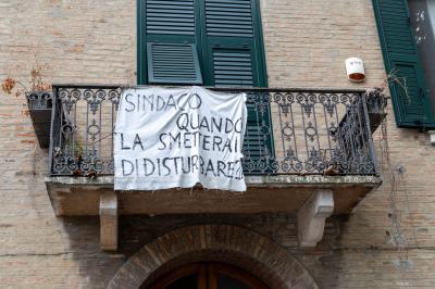 PIAZZA ARIOSTEA DOPO IL FERRARA SUMMER FESTIVAL