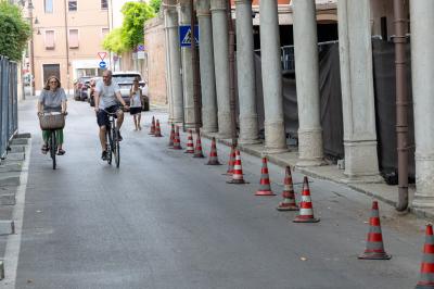 PIAZZA ARIOSTEA DOPO IL FERRARA SUMMER FESTIVAL