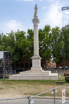 PIAZZA ARIOSTEA DOPO IL FERRARA SUMMER FESTIVAL