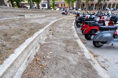 PIAZZA ARIOSTEA DOPO IL FERRARA SUMMER FESTIVAL