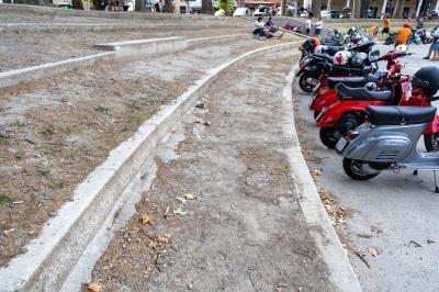 PIAZZA ARIOSTEA DOPO IL FERRARA SUMMER FESTIVAL