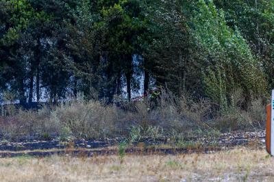INCENDIO STERPAGLIE VIA CANAPA FERRARA