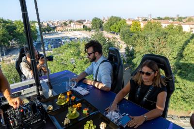 DINNER IN THE SKY FERRARA