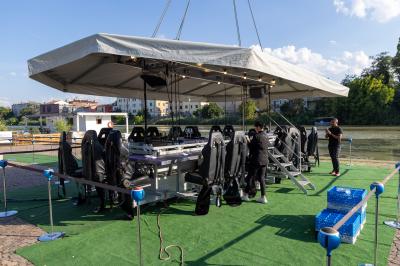 DINNER IN THE SKY FERRARA