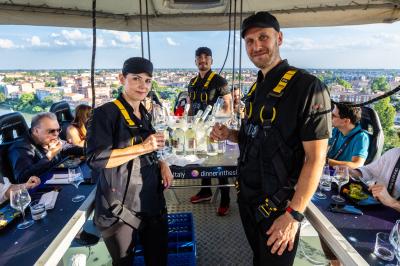 DINNER IN THE SKY FERRARA