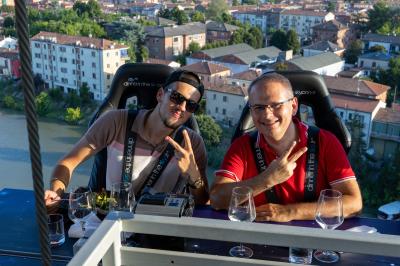 DINNER IN THE SKY FERRARA