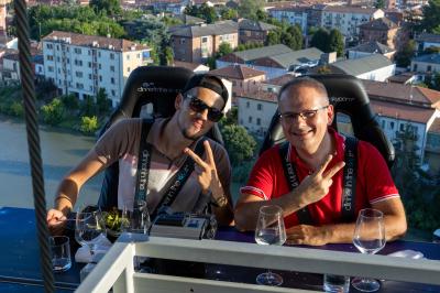 DINNER IN THE SKY FERRARA