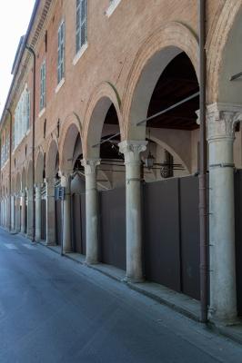 PIAZZA ARIOSTEA DOPO IL FERRARA SUMMER FESTIVAL