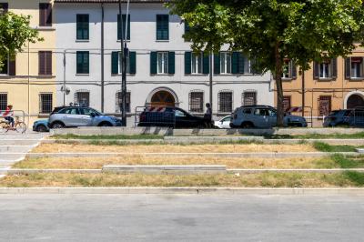 PIAZZA ARIOSTEA DOPO IL FERRARA SUMMER FESTIVAL