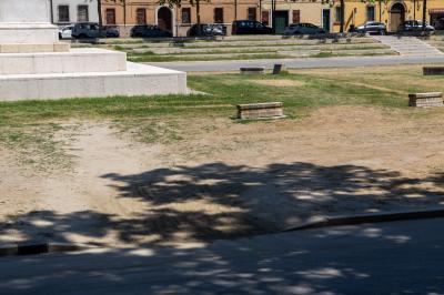 PIAZZA ARIOSTEA DOPO IL FERRARA SUMMER FESTIVAL