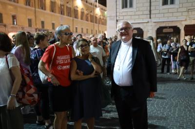 CAMPANE PRO GAZA PIAZZA CATTEDRALE