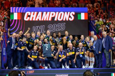 ITALIA VINCE LA VNL 2025 A LODZ