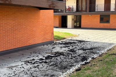 INCENDIO BALCONE DARSENA CITY