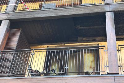 INCENDIO BALCONE DARSENA CITY