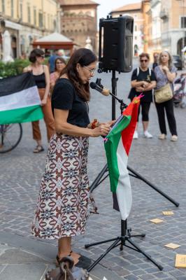 LETTURA NOMI MORTI GENOCIDIO GAZA