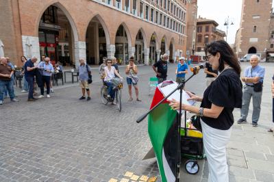 LETTURA NOMI MORTI GENOCIDIO GAZA
