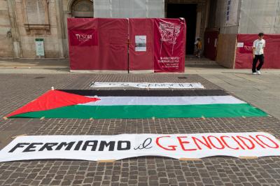 LETTURA NOMI MORTI GENOCIDIO GAZA