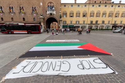 LETTURA NOMI MORTI GENOCIDIO GAZA
