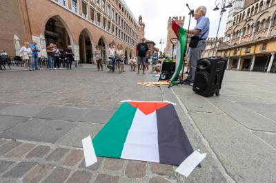 LETTURA NOMI MORTI GENOCIDIO GAZA