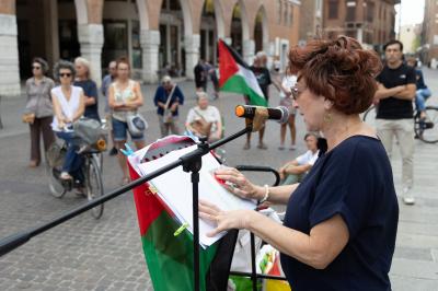 LETTURA NOMI MORTI GENOCIDIO GAZA