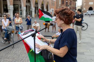 LETTURA NOMI MORTI GENOCIDIO GAZA