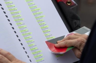 LETTURA NOMI MORTI GENOCIDIO GAZA