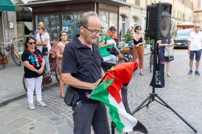 LETTURA NOMI MORTI GENOCIDIO GAZA