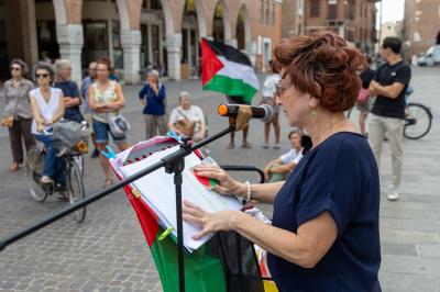 LETTURA NOMI MORTI GENOCIDIO GAZA