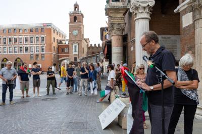 LETTURA NOMI MORTI GENOCIDIO GAZA
