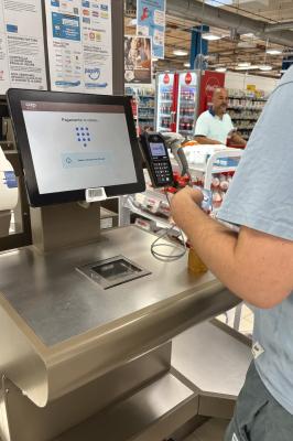 CASSA AUTOMATICA SUPERMERCATO