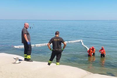 RITROVAMENTO BOMBA SPIAGGIA LIDO SPINA
