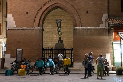 CENTRO STORICO DI FERRARA DI SERA