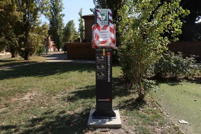 FURTO DEFIBRILLATORE PORTA DEGLI ANGELI
