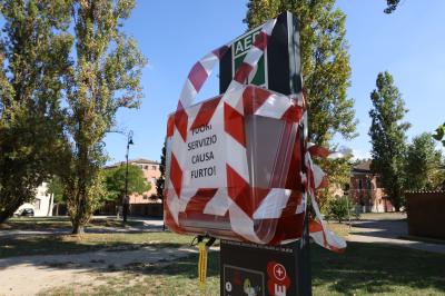 FURTO DEFIBRILLATORE PORTA DEGLI ANGELI