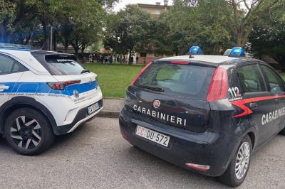 INCENDIO PALAZZINA VIA BASSO SAN BIAGIO