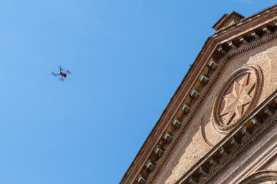 CONTROLLI CON DRONE CHIESA SAN DOMENICO