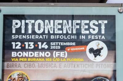 PUBBLICITA' PITONEN FEST FERRARA