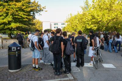 PRIMO GIORNO DI SCUOLA LICEO CARDUCCI