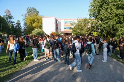 PRIMO GIORNO DI SCUOLA LICEO CARDUCCI