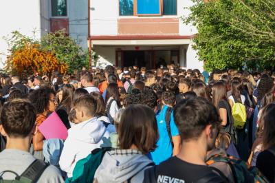 PRIMO GIORNO DI SCUOLA LICEO CARDUCCI