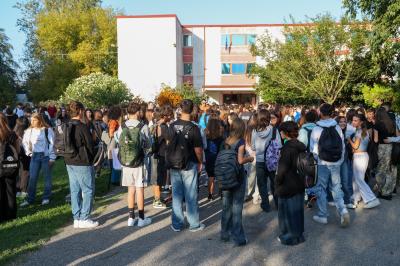 PRIMO GIORNO DI SCUOLA LICEO CARDUCCI